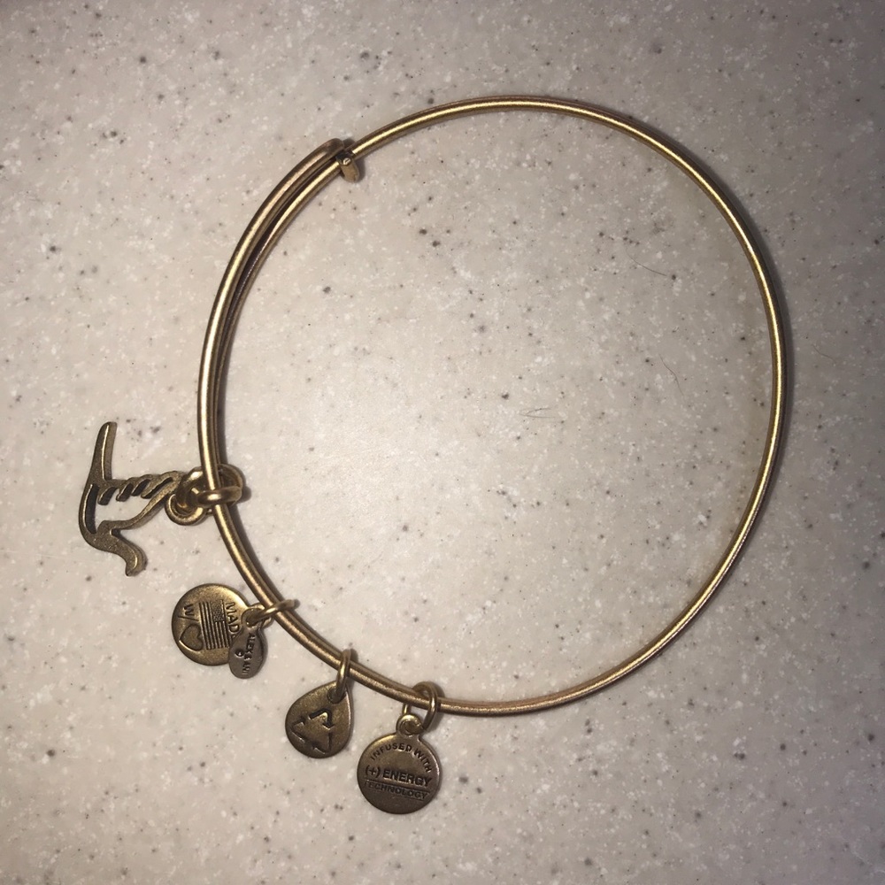 Alex and Ani dove bracelet